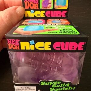 VIRAL NEEDOH Nice Cube Kids Stress Toy - Purple